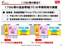 イー・モバイルのLTEバンド3・1.7GHz帯の追加割当獲得に向けた意欲と懸念