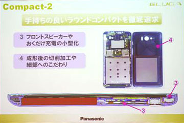 フルラウンドデザインの取り組み ELUGA P