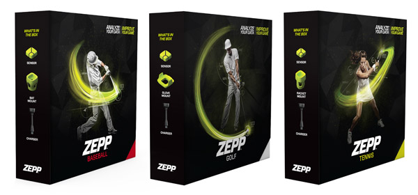 Bluetoothゴルフスイングセンサー「ZEPP GOLF」