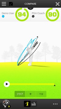 Bluetoothゴルフスイングセンサー「ZEPP GOLF」