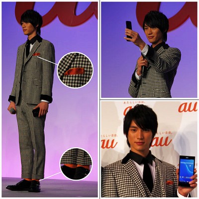 au発表会 2014 Spring　福士蒼汰さんはイケメンイケメン